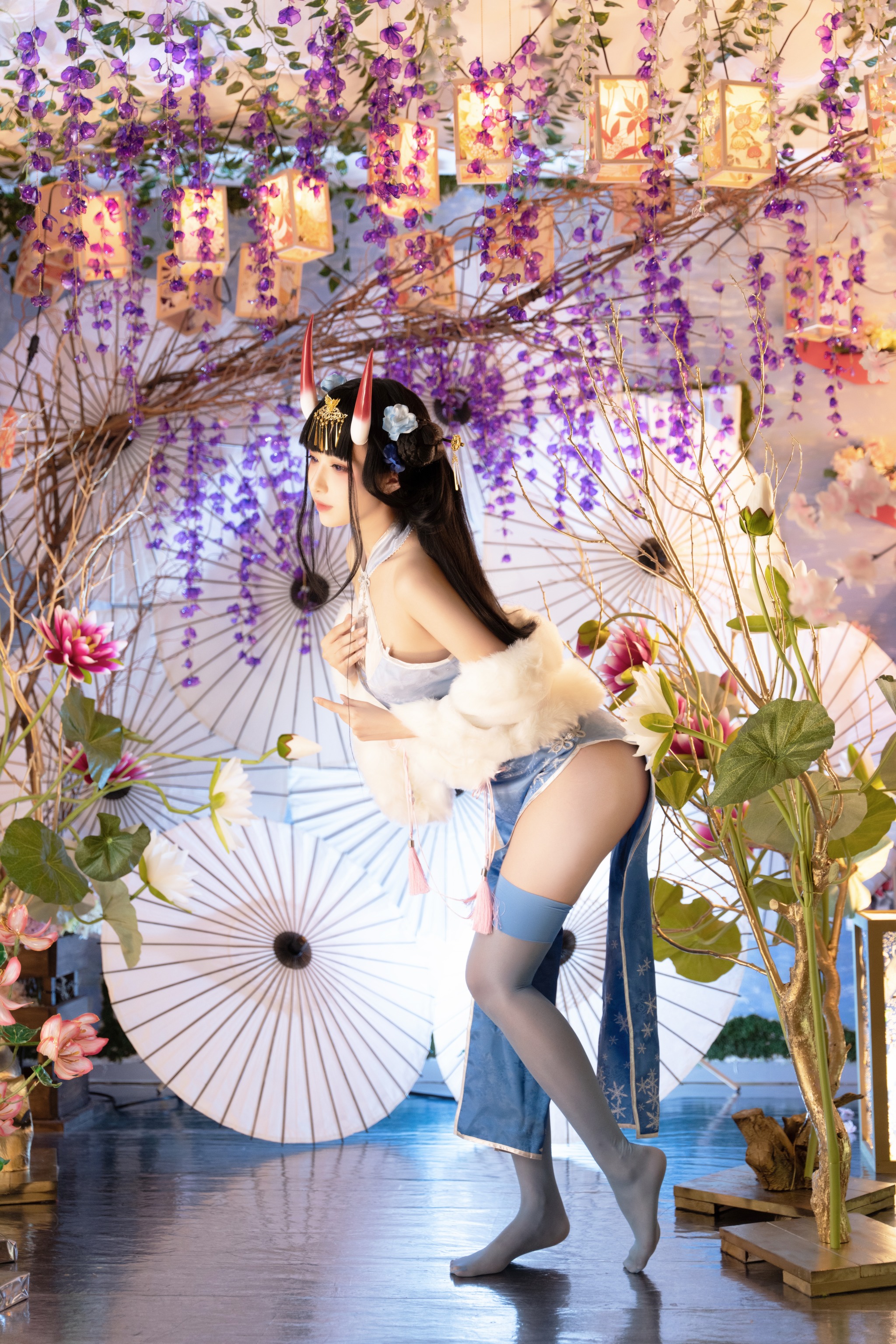 图片[1]-Shika小鹿鹿 – NO.075 能代旗袍 [19P]-XikXak
